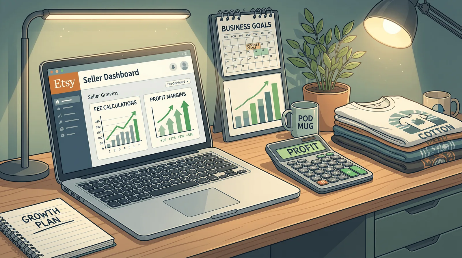 Etsy Fees Explained: The Complete 2026 Guide with Profit Margin Calculations - blog post