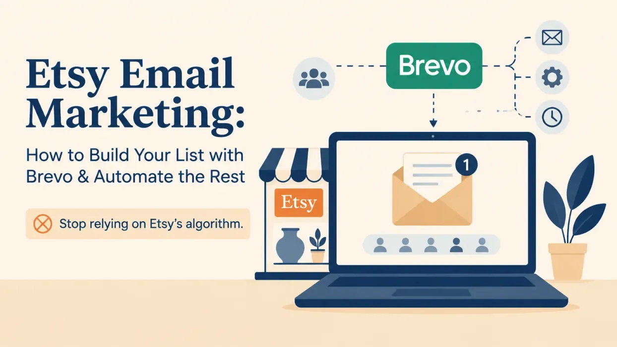 Etsy Email Marketing: How to Build Your List with Brevo & Automate the Rest - blog post