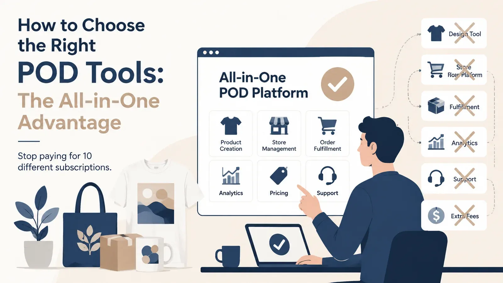 How to Choose the Right POD Tools: The All-in-One Advantage - post cover
