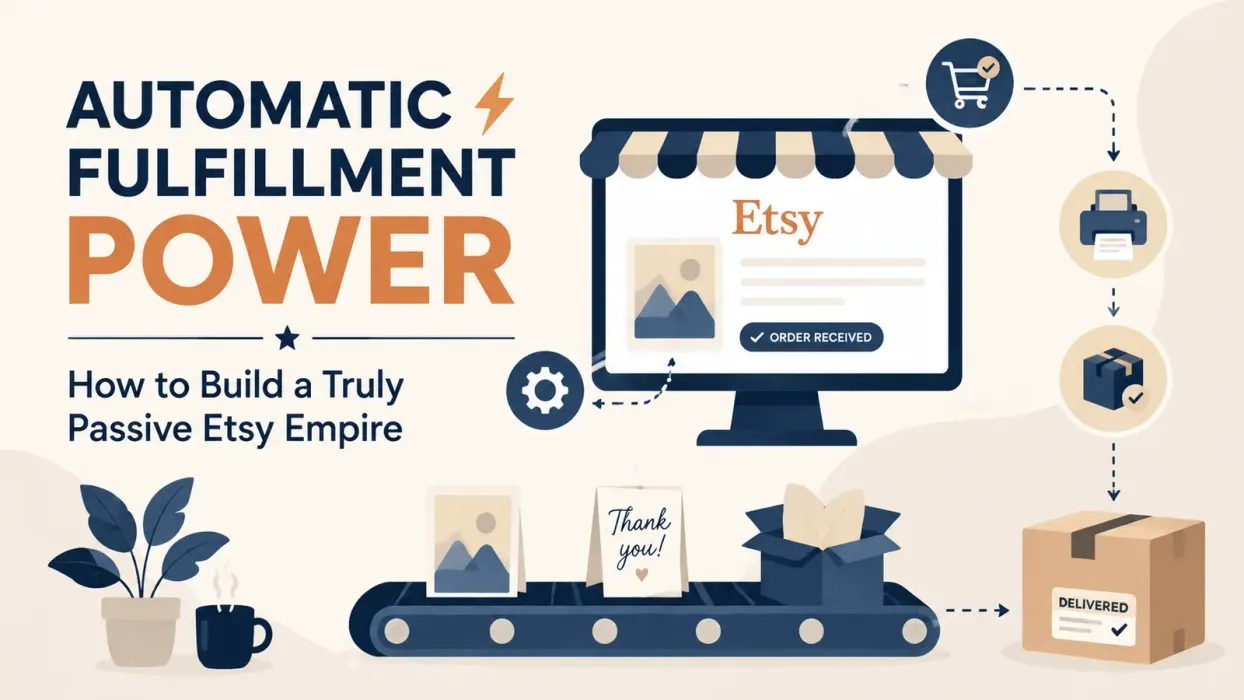 Automatic Fulfillment Power: How to Build a Truly Passive Etsy Empire - blog post
