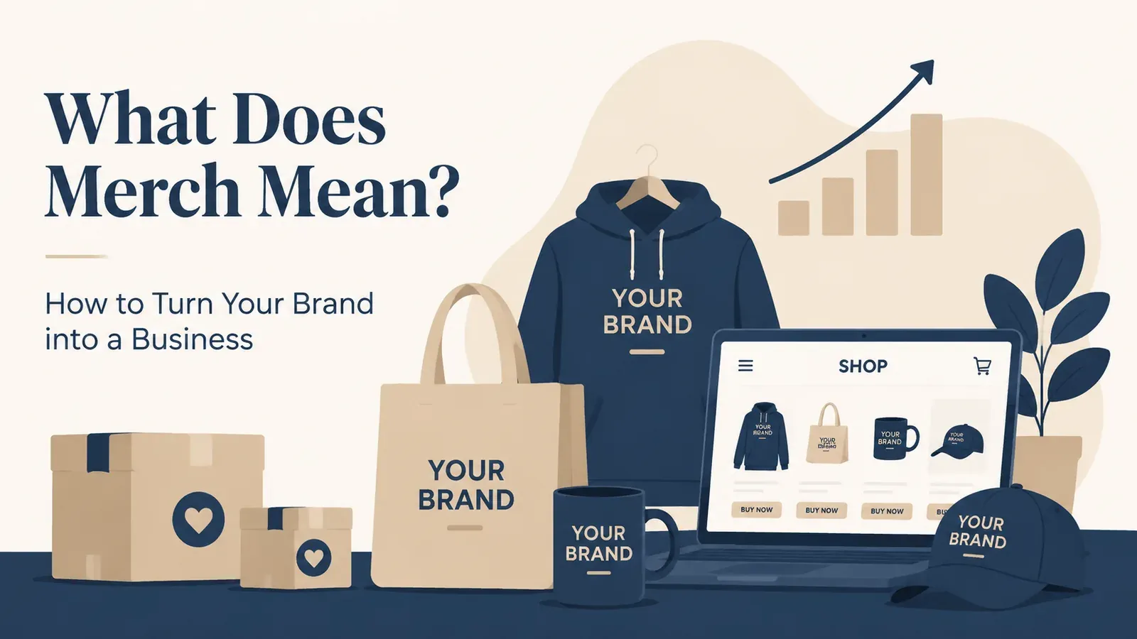 Merch Ne Demek? Stoksuz ve Risksiz Kendi Markanızı Yaratın - yazı kapağı