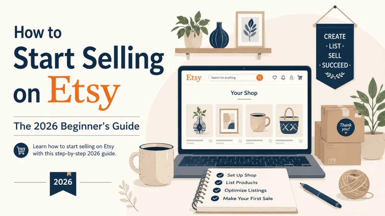 How to Start Selling on Etsy: The 2026 Beginner's Guide - blog post
