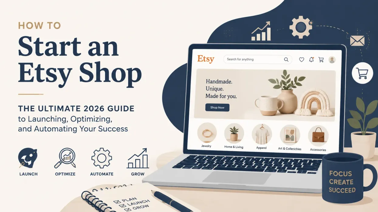 How to Start an Etsy Shop: The Ultimate 2026 Guide to Launching, Optimizing, and Automating Your Success - blog post