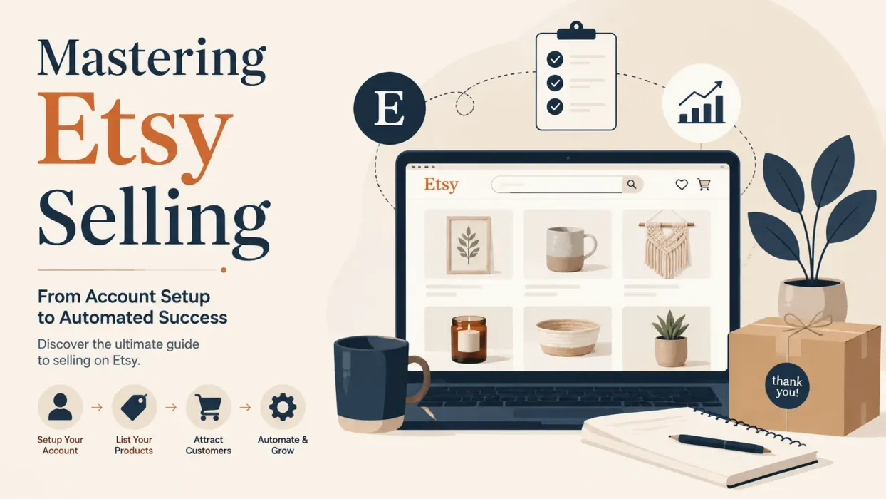 Mastering Etsy Selling: From Account Setup to Automated Success - blog post