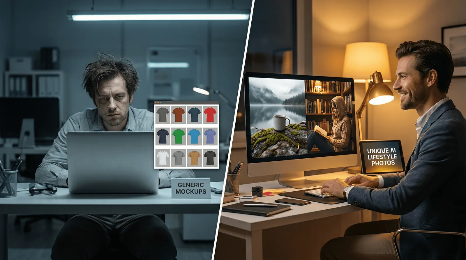 ListyStyle vs Placeit: Why Unique AI Images Outsell Generic Templates on Etsy - blog post