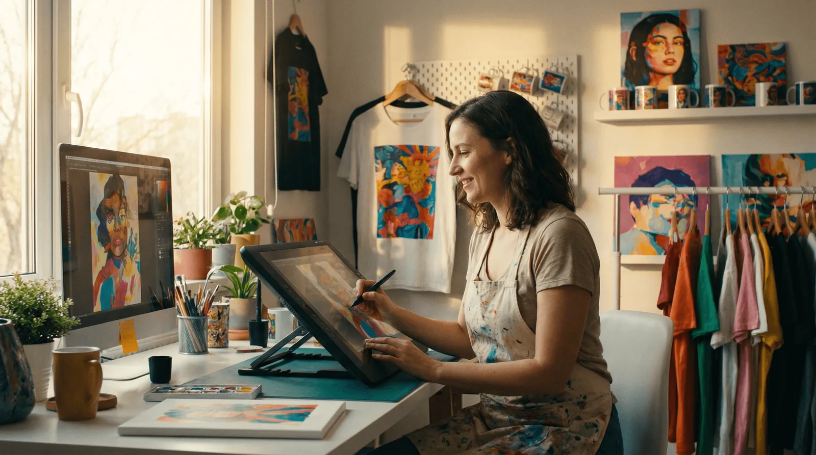 Artist Passive Income: The Complete Guide to Monetizing Your Art with POD and Original Works - blog post
