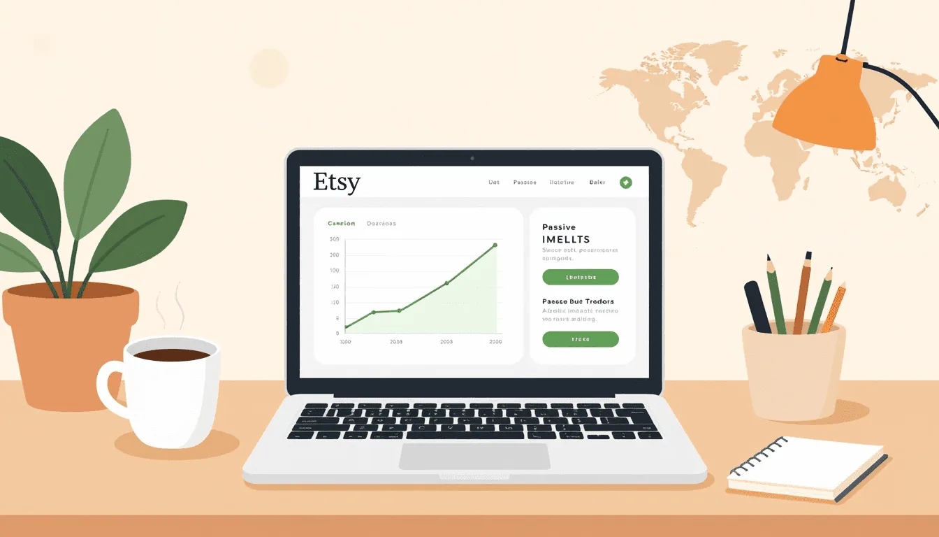 How to Make Money Online in 2026: The Realistic Path to Passive Income with Etsy Print on Demand - blog post