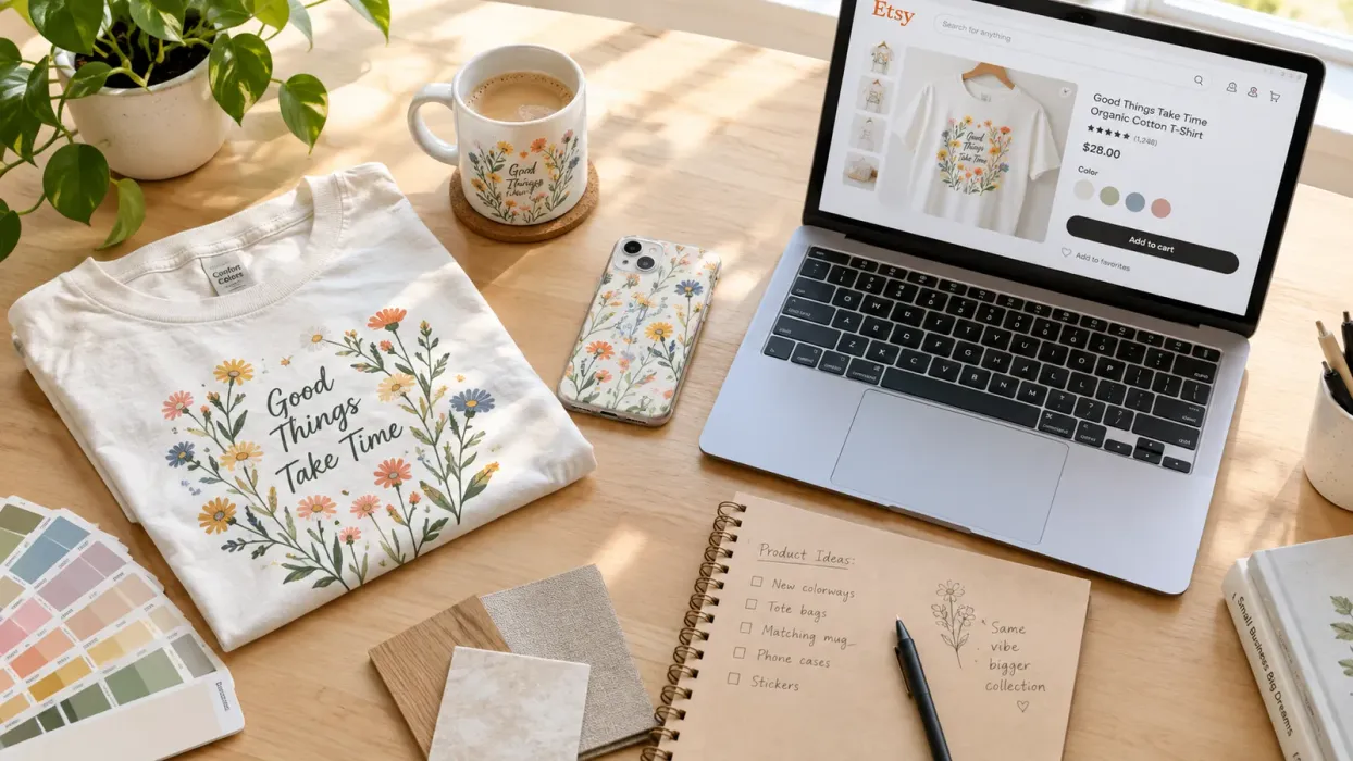 Etsy Mockup Oluşturma: Satışa Hazır Ürün Görselleri İçin 2026 Rehberi - blog yazısı