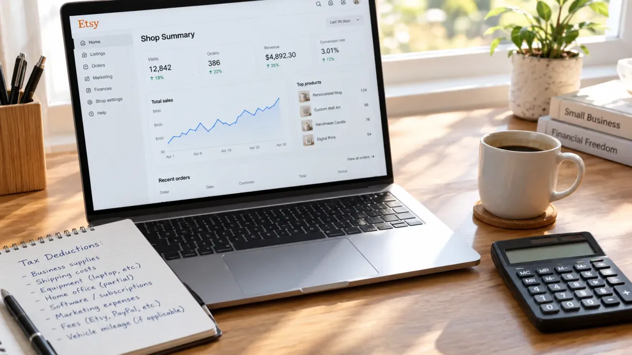 Etsy Tax Deductions: The 2026 Guide for POD Sellers - blog post