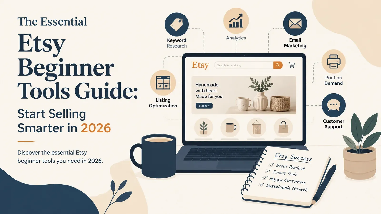 The Essential Etsy Beginner Tools Guide: Start Selling Smarter in 2026 - post cover