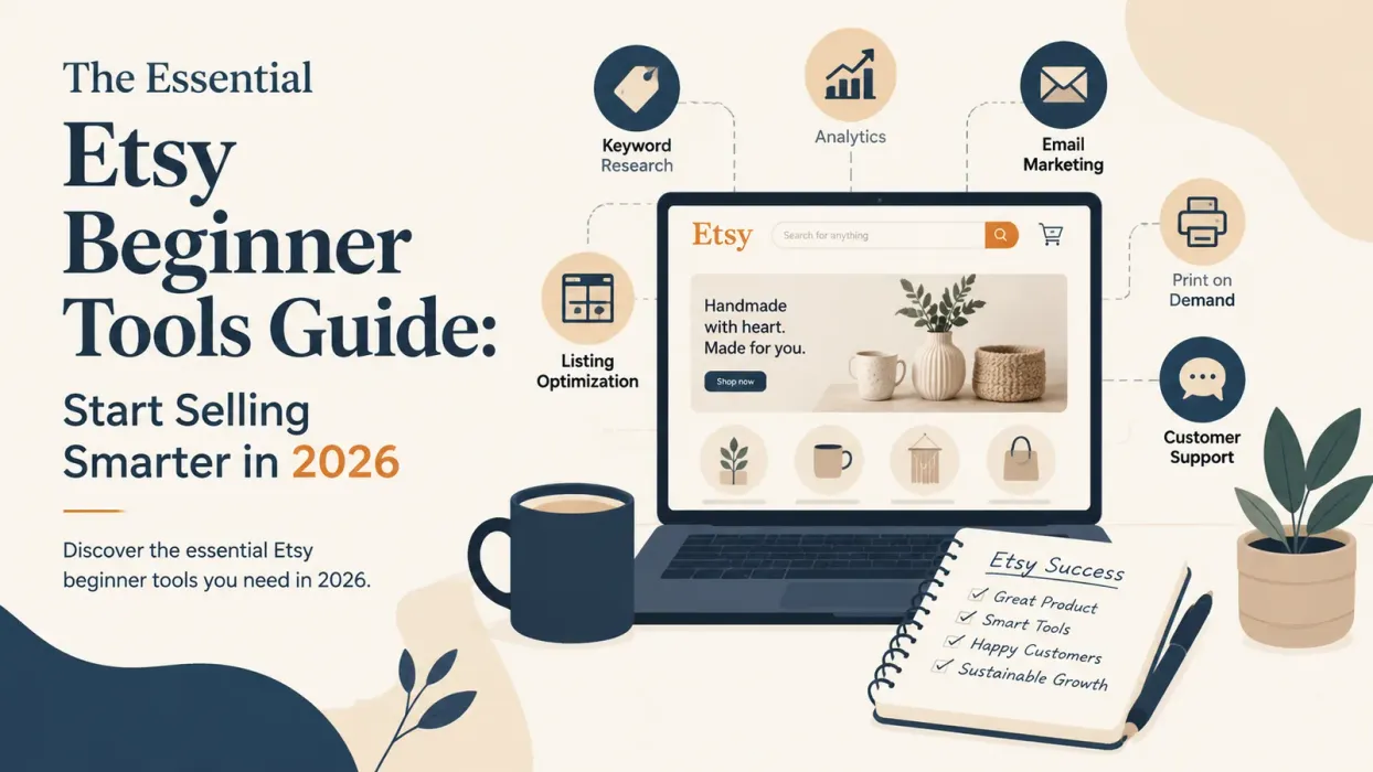 The Essential Etsy Beginner Tools Guide: Start Selling Smarter in 2026 - blog post