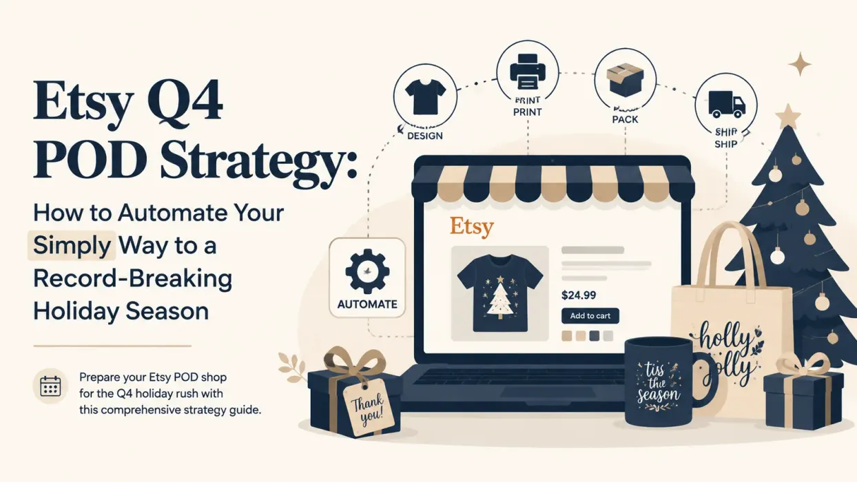 Etsy Q4 POD Strategy: How to Automate Your Simply Way to a Record-Breaking Holiday Season - blog post