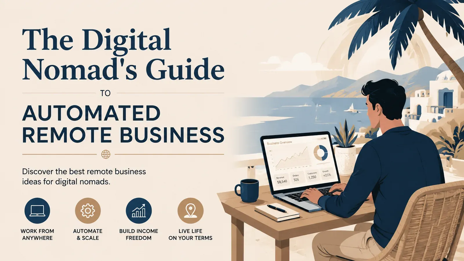 The Digital Nomad's Guide to Automated Remote Business - post cover