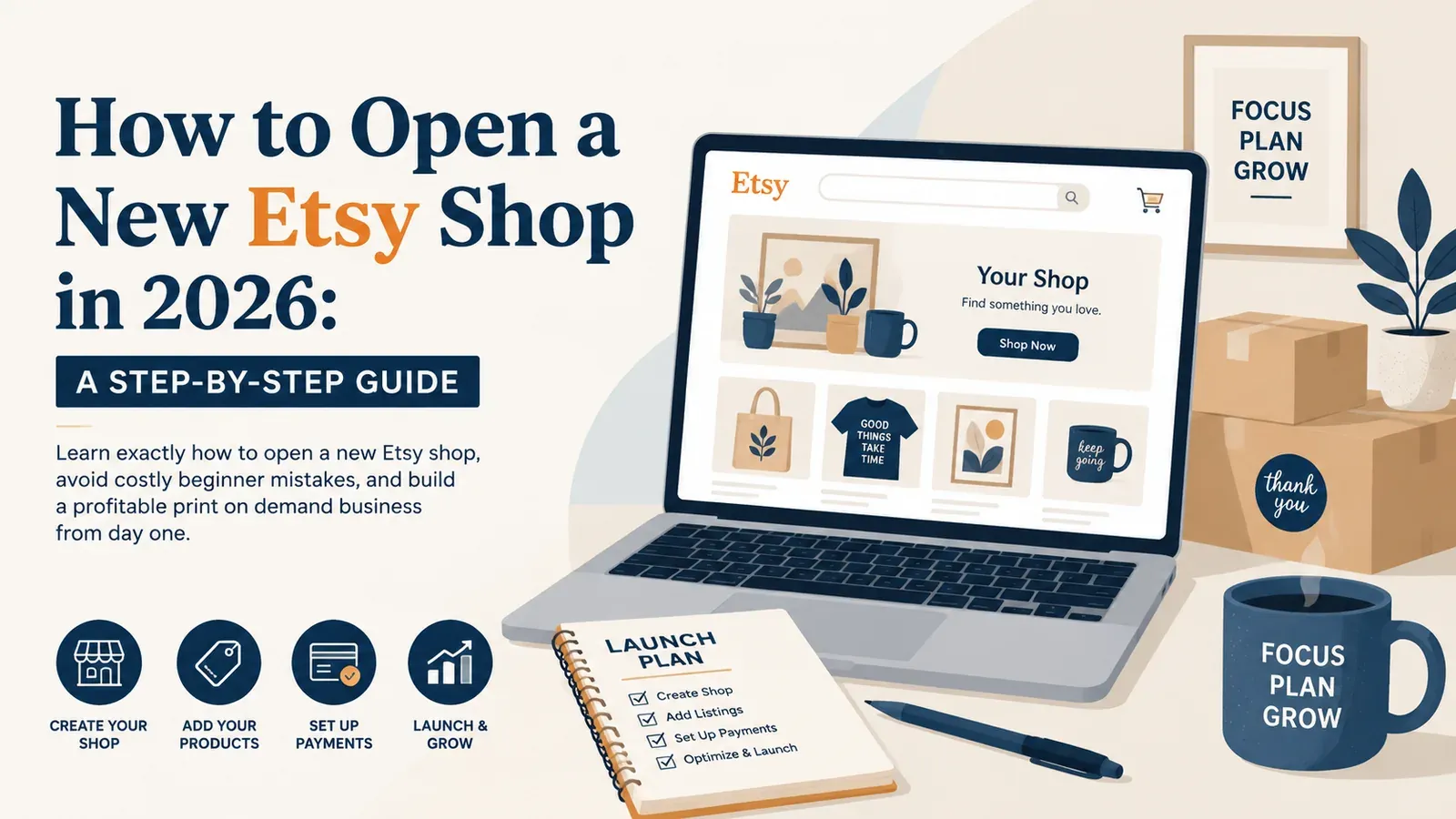How to Open a New Etsy Shop in 2026: A Step-by-Step Guide - post cover