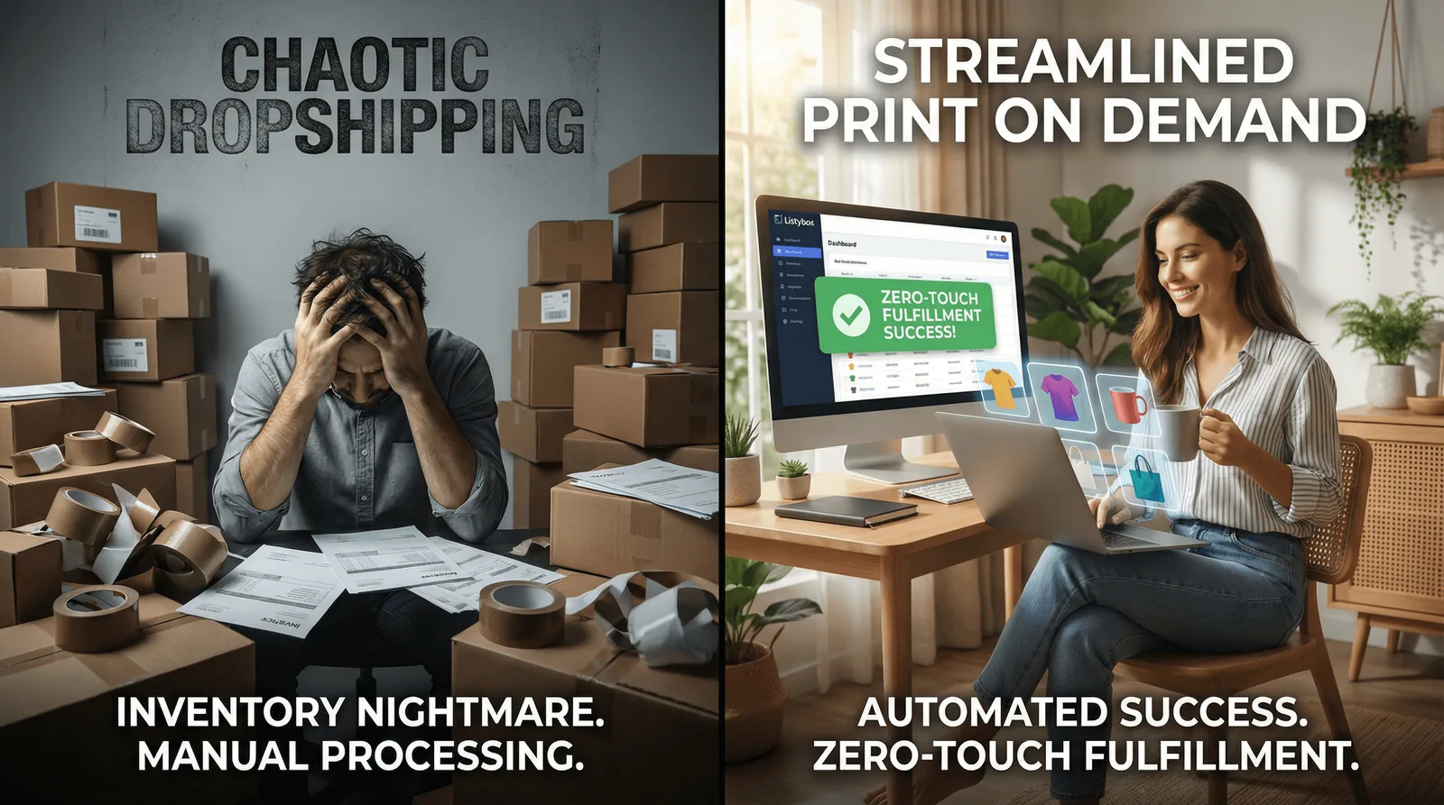 What Is Stockless Ecommerce? From Manual Grind to Automated Empire - blog post