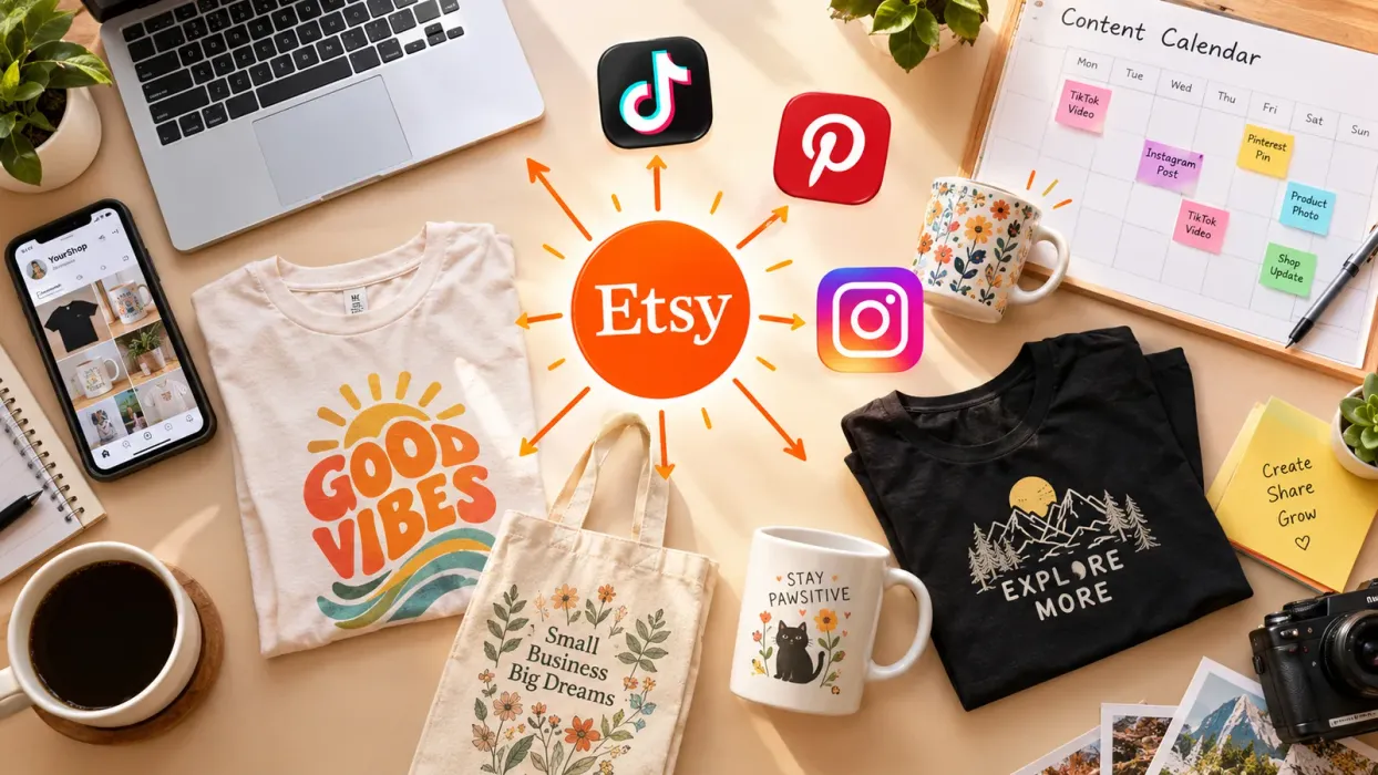 Offsite Marketing: The Etsy Seller’s Guide to Traffic from TikTok, Instagram, and Pinterest - blog post