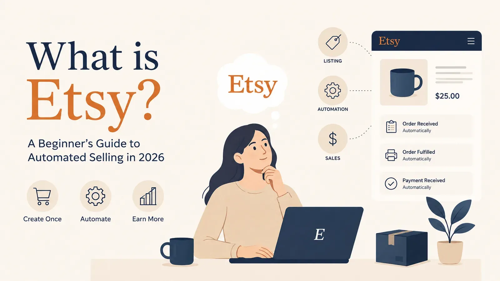 What is Etsy? A Beginner's Guide to Automated Selling in 2026 - post cover
