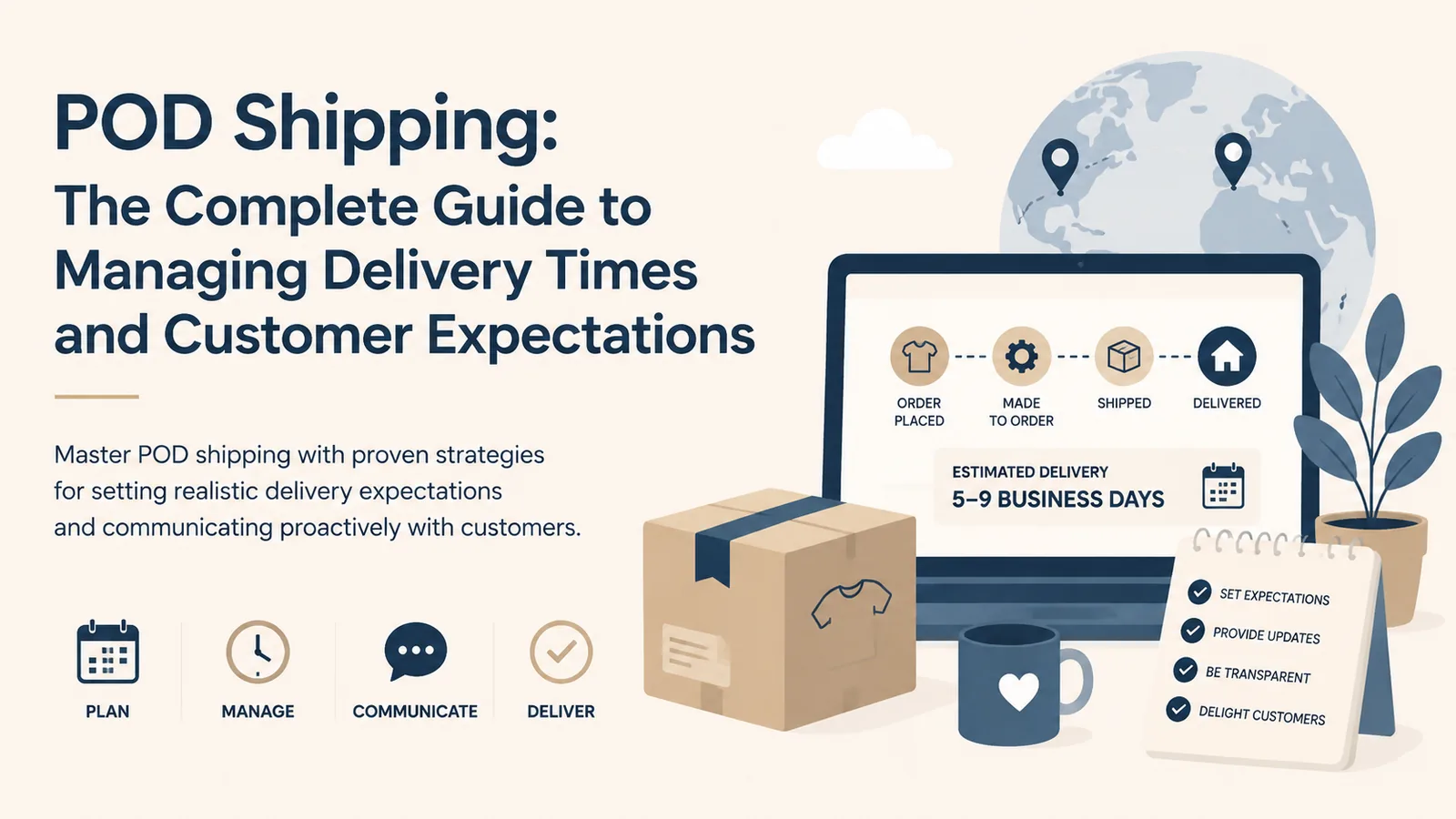 POD Shipping: The Complete Guide to Managing Delivery Times and Customer Expectations - post cover