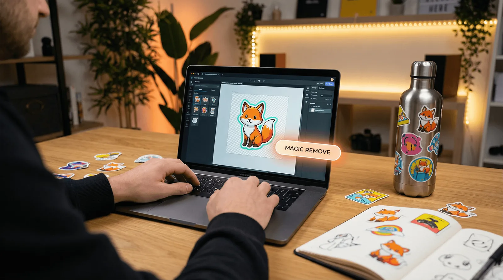 Design and Sell Stickers: The Secret to High-Margin Passive Income - blog post