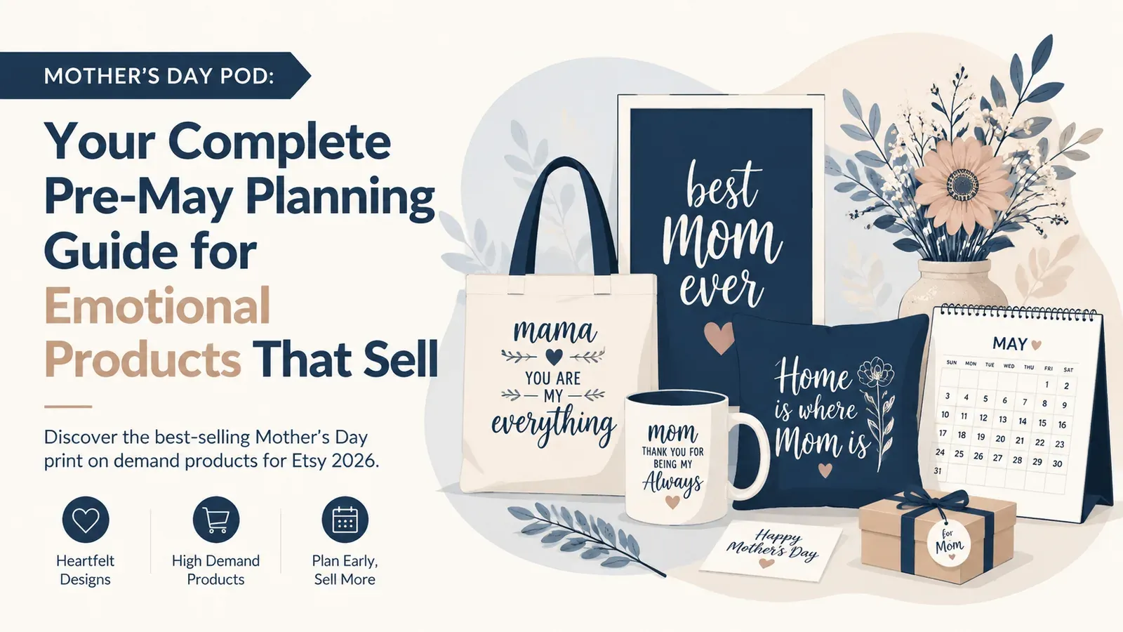 Mother's Day POD: Your Complete Pre-May Planning Guide for Emotional Products That Sell - post cover
