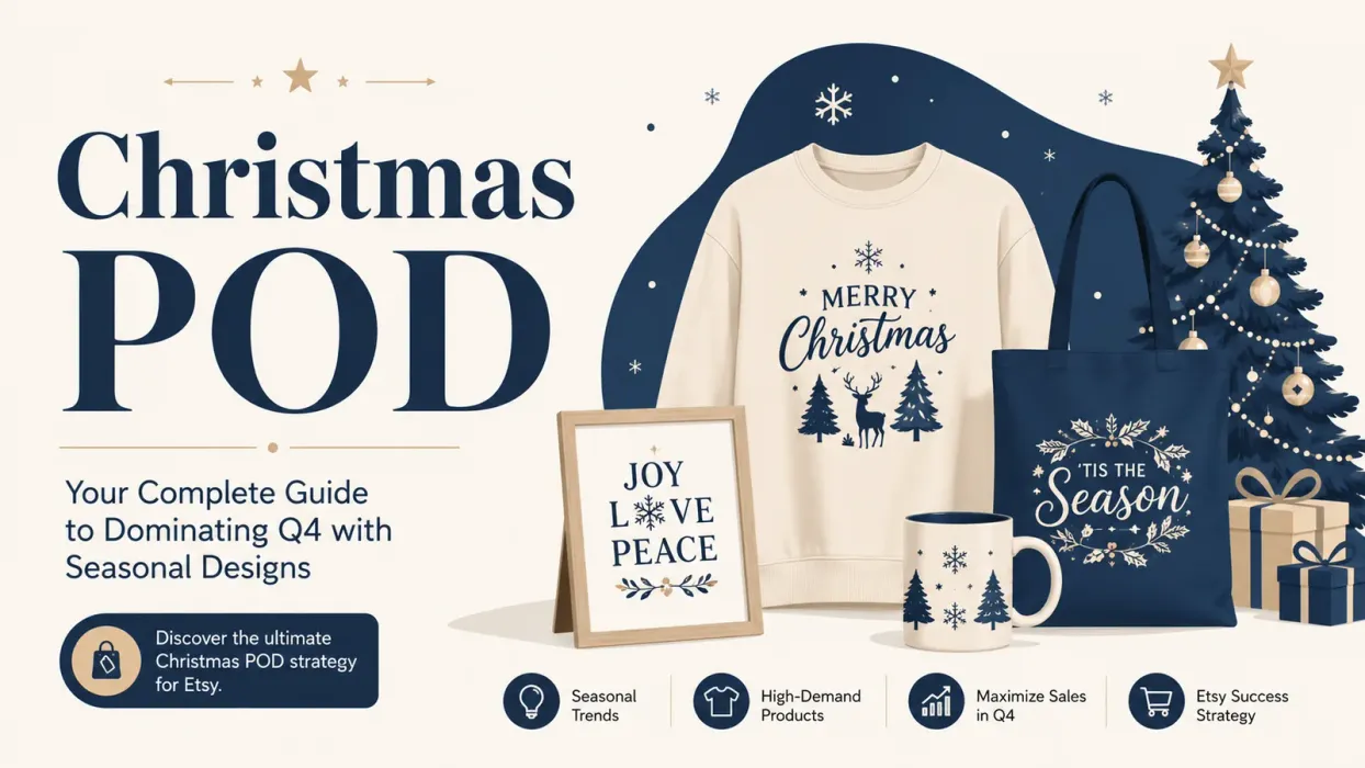 Christmas POD: Your Complete Guide to Dominating Q4 with Seasonal Designs - blog post