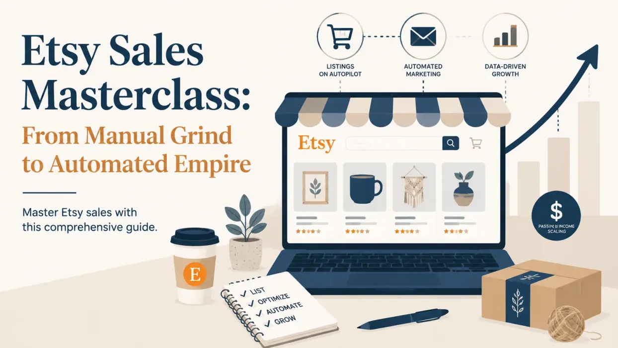 Etsy Sales Masterclass: From Manual Grind to Automated Empire - blog post