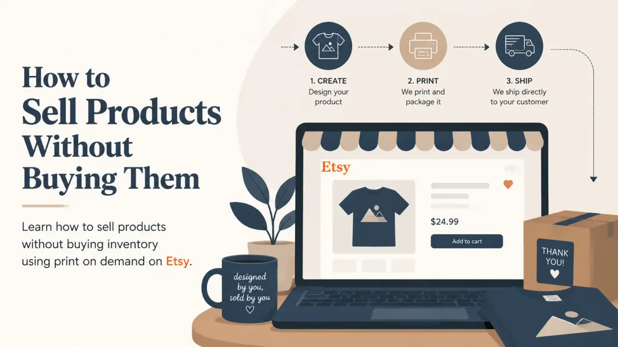 How to Sell Products Without Buying Them - blog post