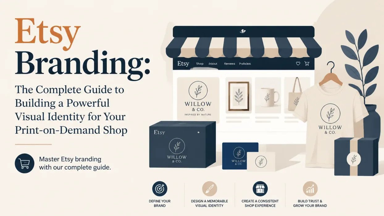 Etsy Branding: The Complete Guide to Building a Powerful Visual Identity for Your Print-on-Demand Shop - blog post