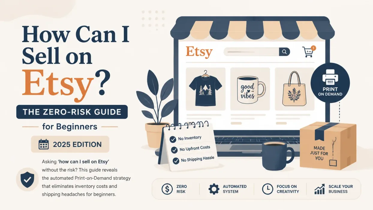How Can I Sell on Etsy? The Zero-Risk Guide for Beginners (2025 Edition) - blog post