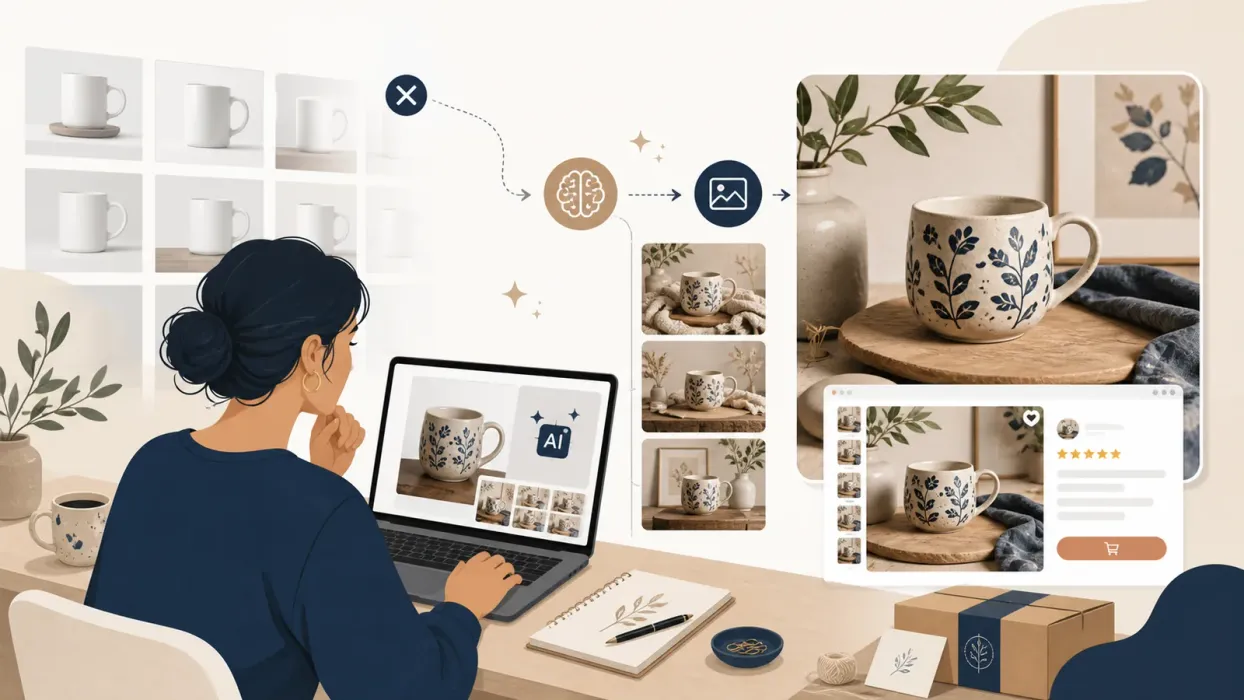 Beyond Placeit: Why Unique AI Mockups Are the Future of Etsy Sales - blog post