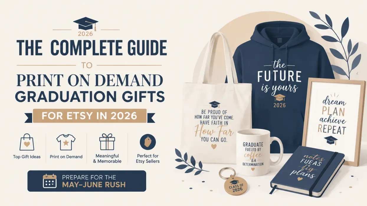 The Complete Guide to Print on Demand Graduation Gifts for Etsy in 2026 - blog post