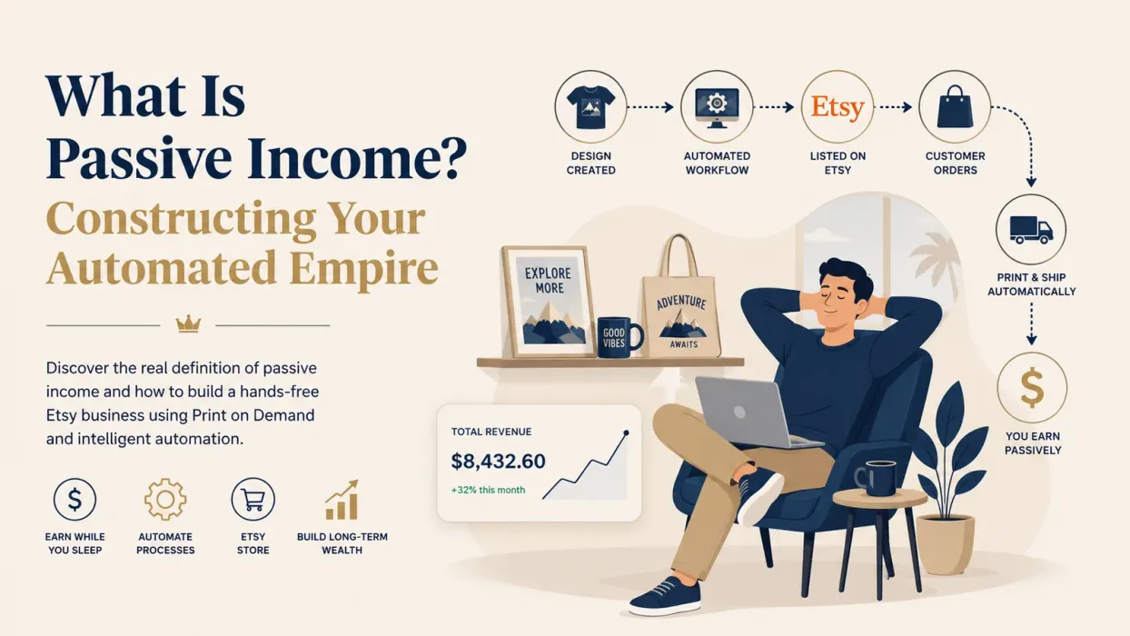 What Is Passive Income? Constructing Your Automated Empire - blog post
