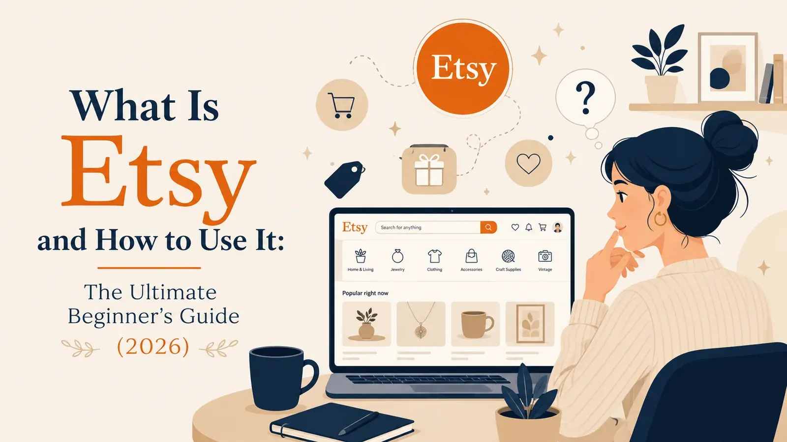 What Is Etsy and How to Use It: The Ultimate Beginner’s Guide (2026) - post cover