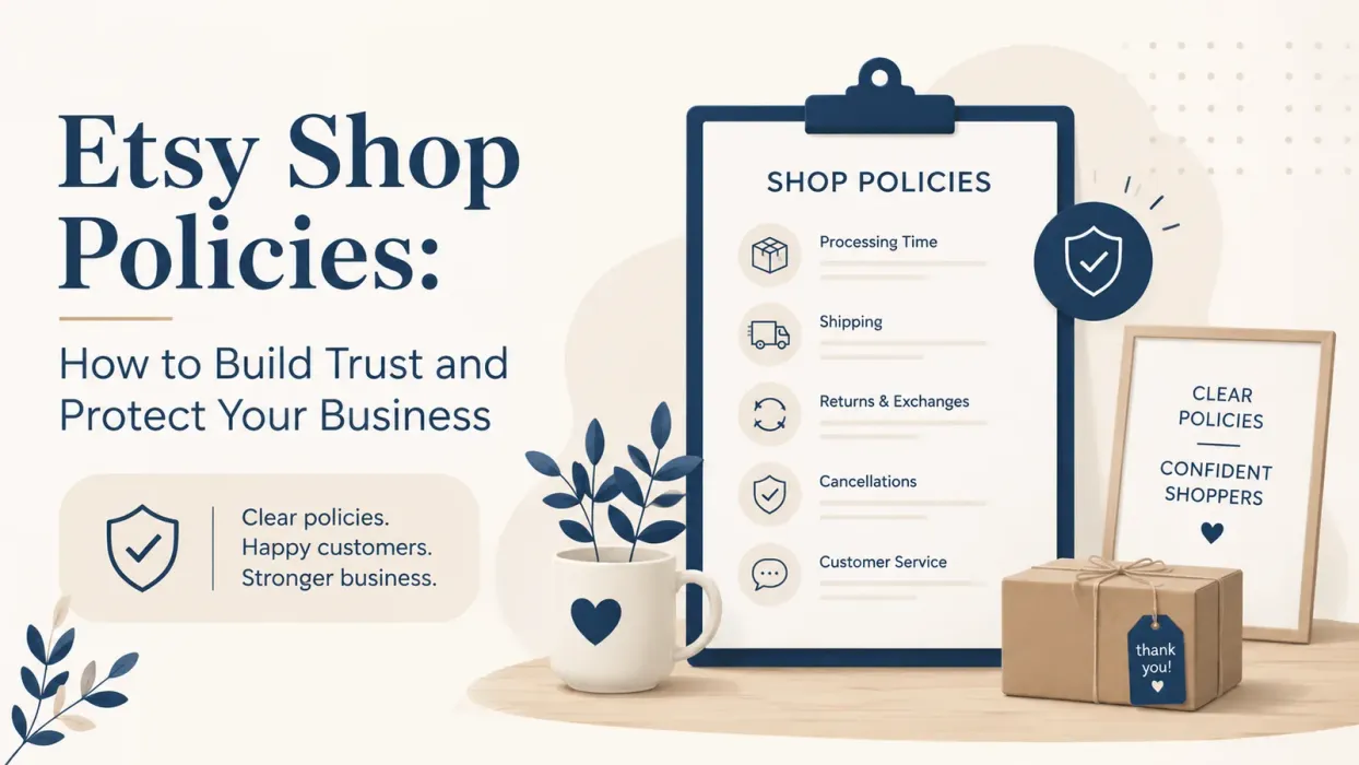 Etsy Shop Policies: How to Build Trust and Protect Your Business - blog post