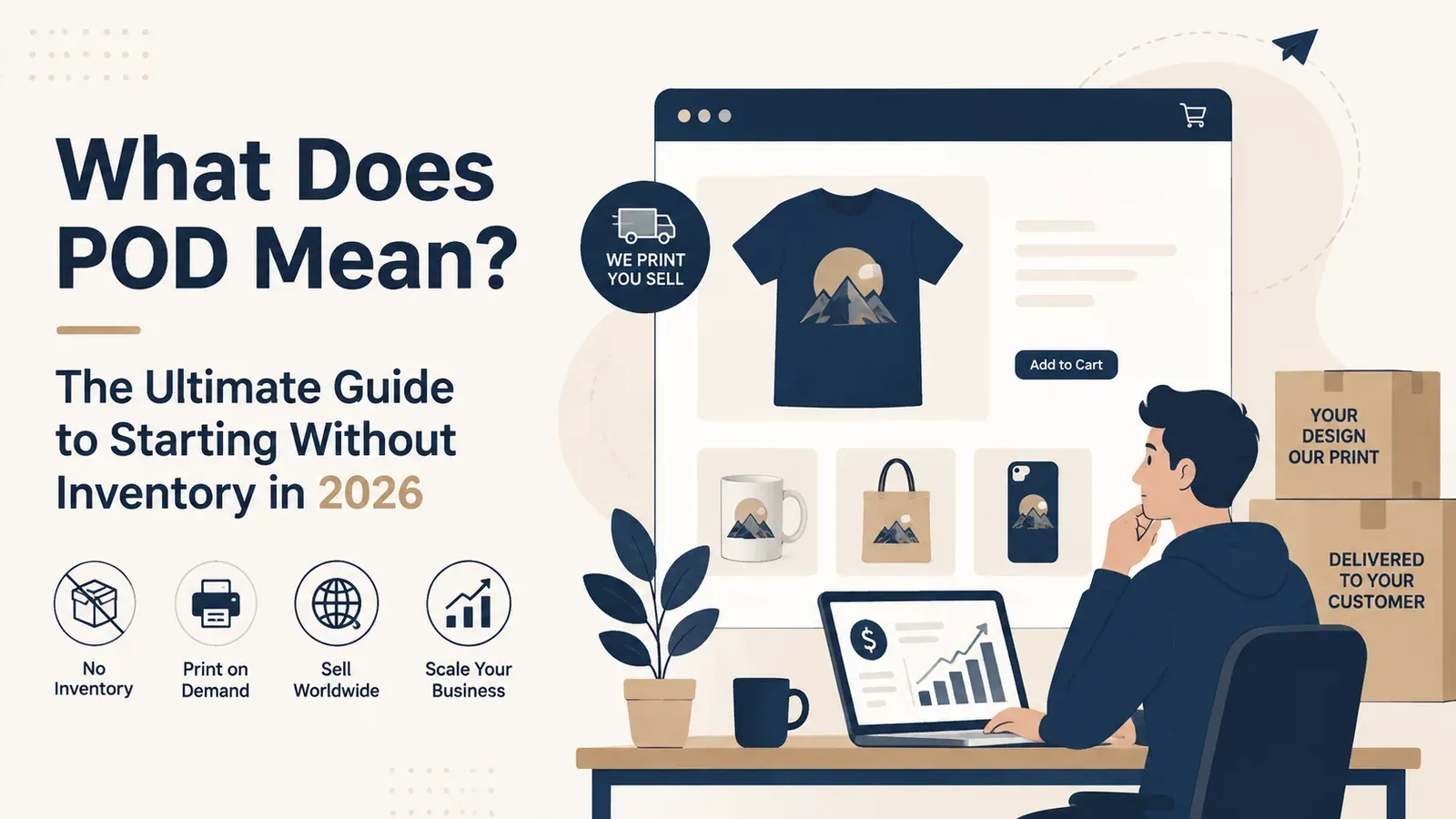 What Does POD Mean? The Ultimate Guide to Starting Without Inventory in 2026 - post cover