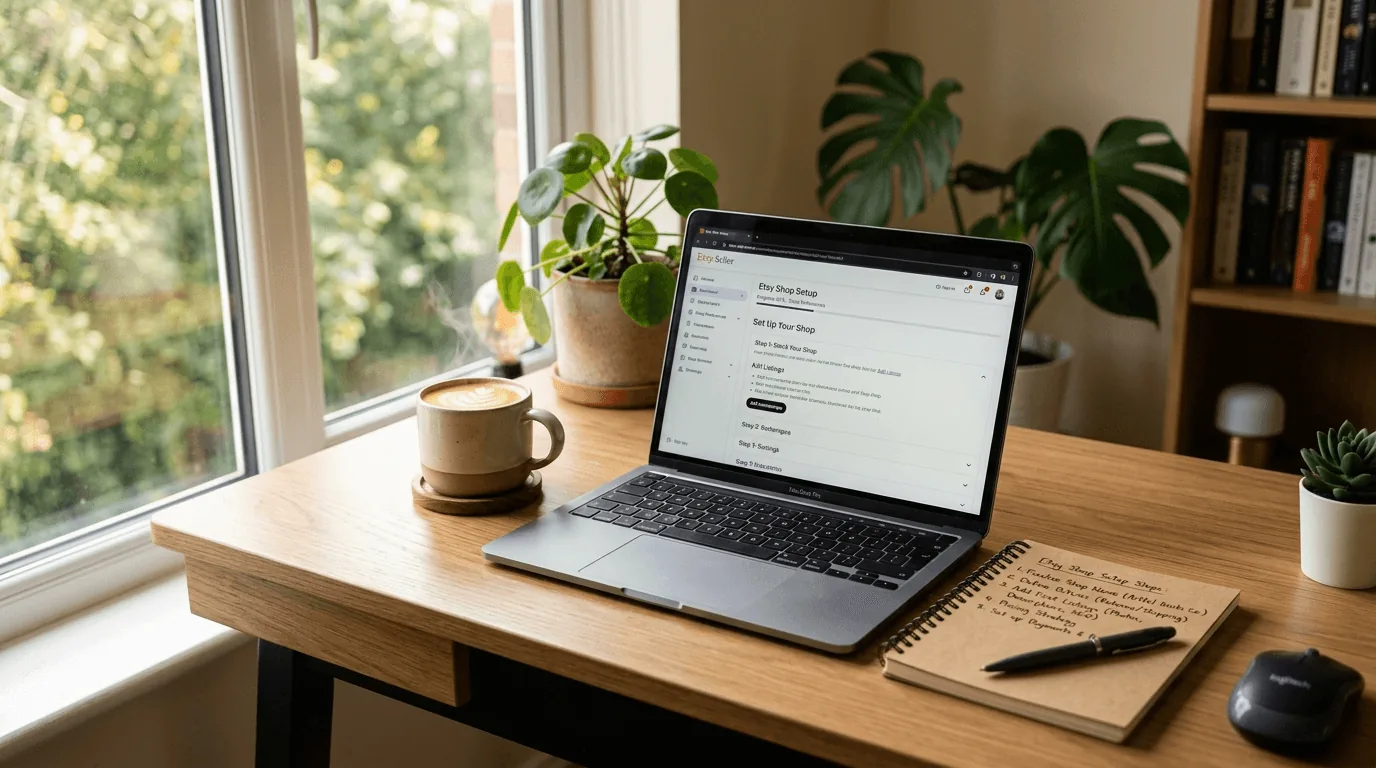 How to Open an Etsy Shop Step by Step in 2026: The Complete Guide - blog post