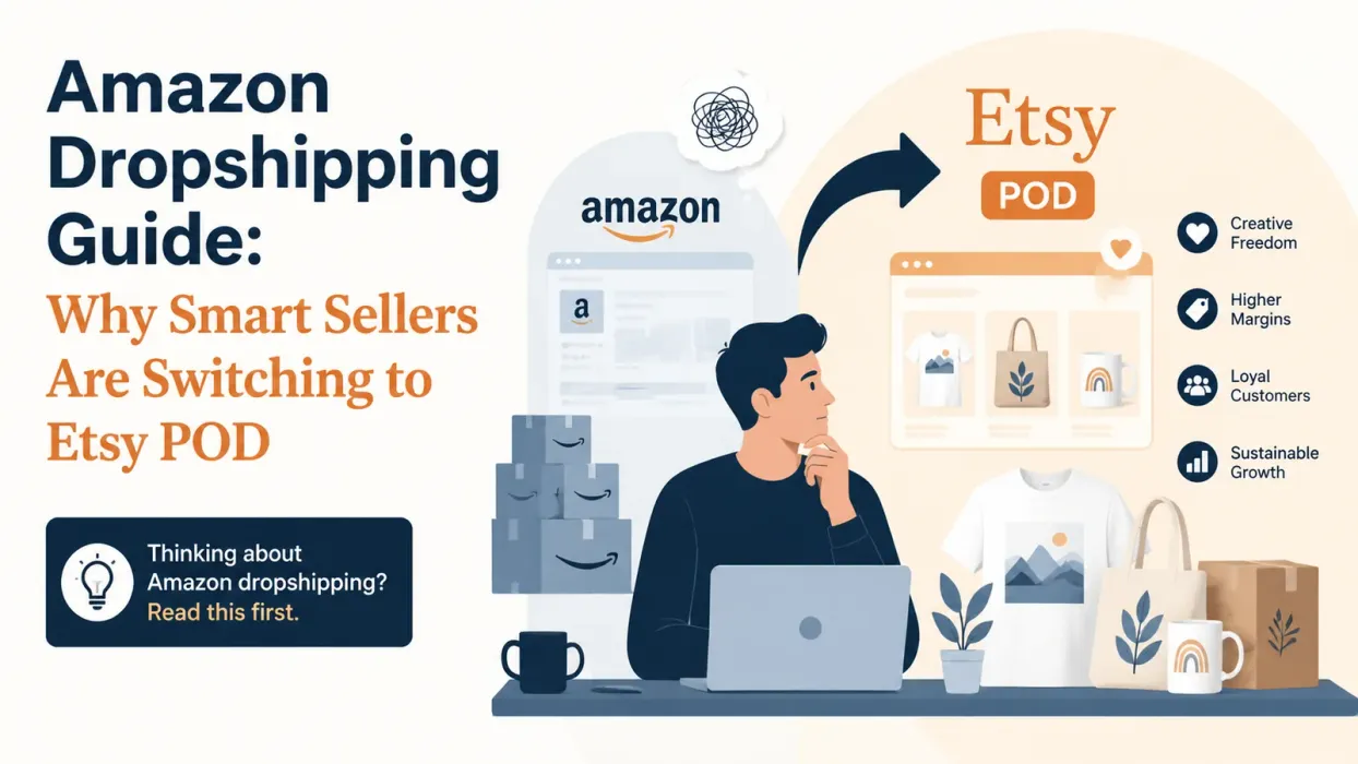 Amazon Dropshipping Guide: Why Smart Sellers Are Switching to Etsy POD - blog post