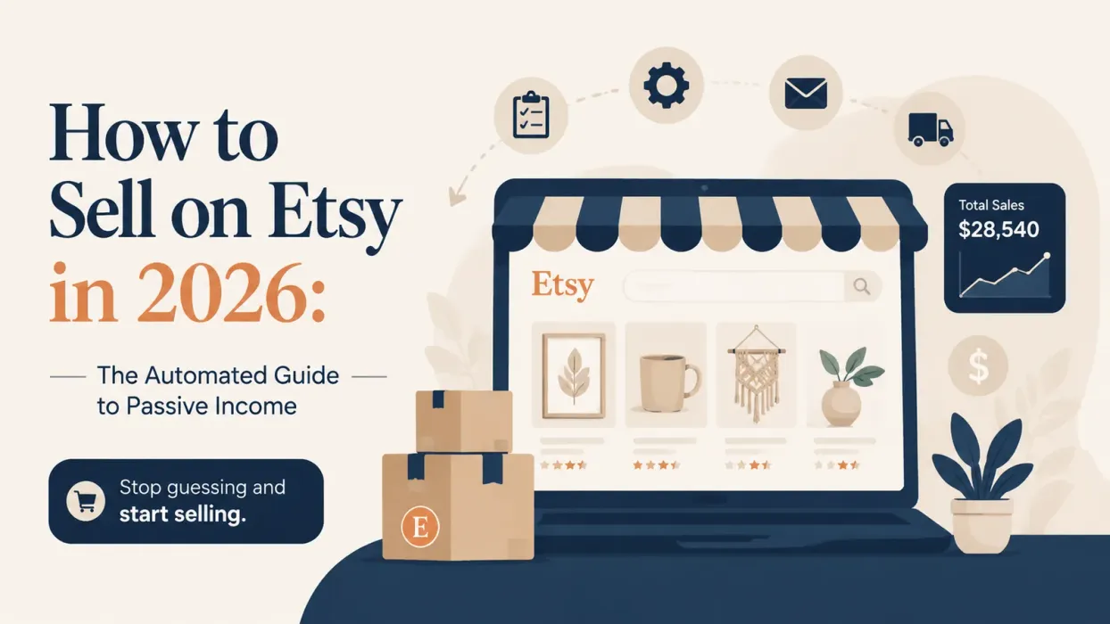 How to Sell on Etsy in 2026: The Automated Guide to Passive Income - blog post