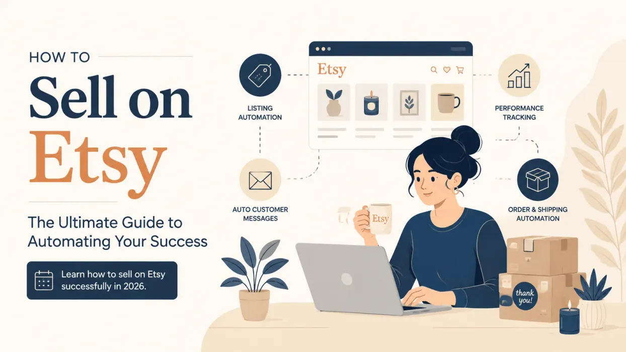 How to Sell on Etsy: The Ultimate Guide to Automating Your Success - blog post