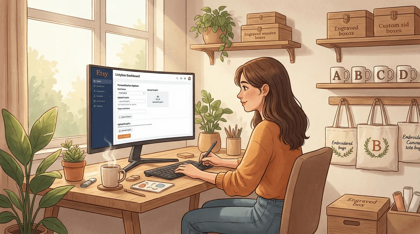 Etsy Personalization: How to Command Premium Prices and Scale Your POD Business - blog post