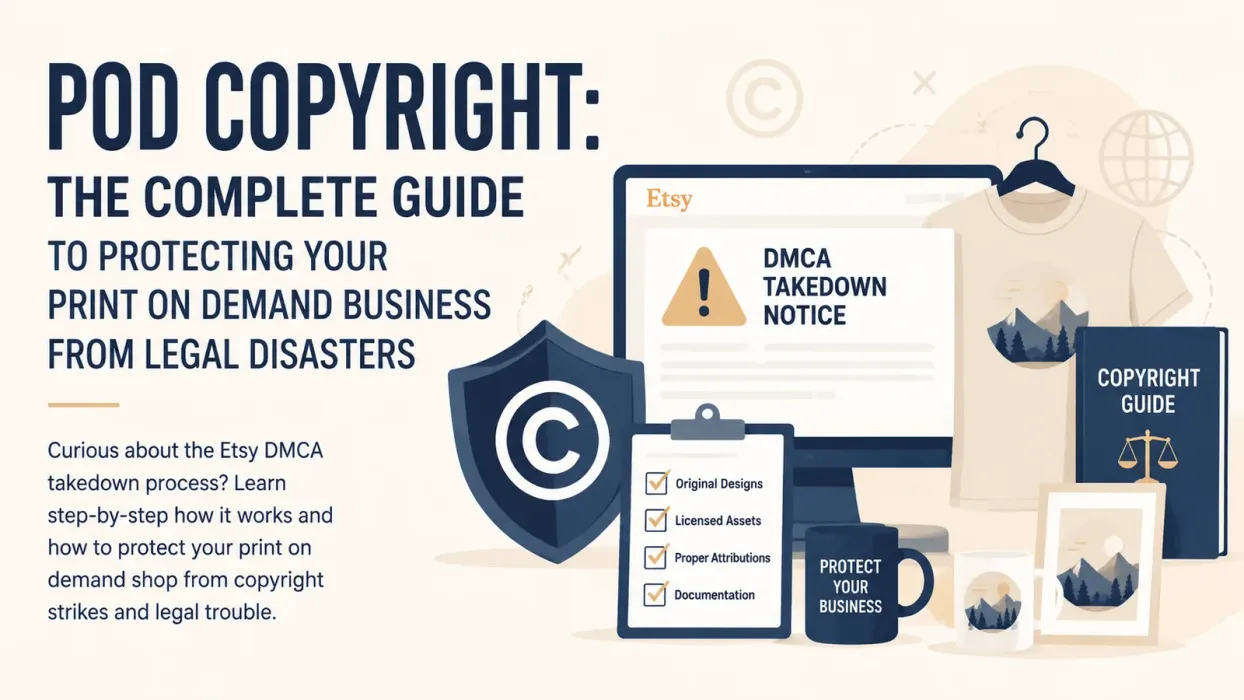 POD Copyright: The Complete Guide to Protecting Your Print on Demand Business from Legal Disasters - blog post