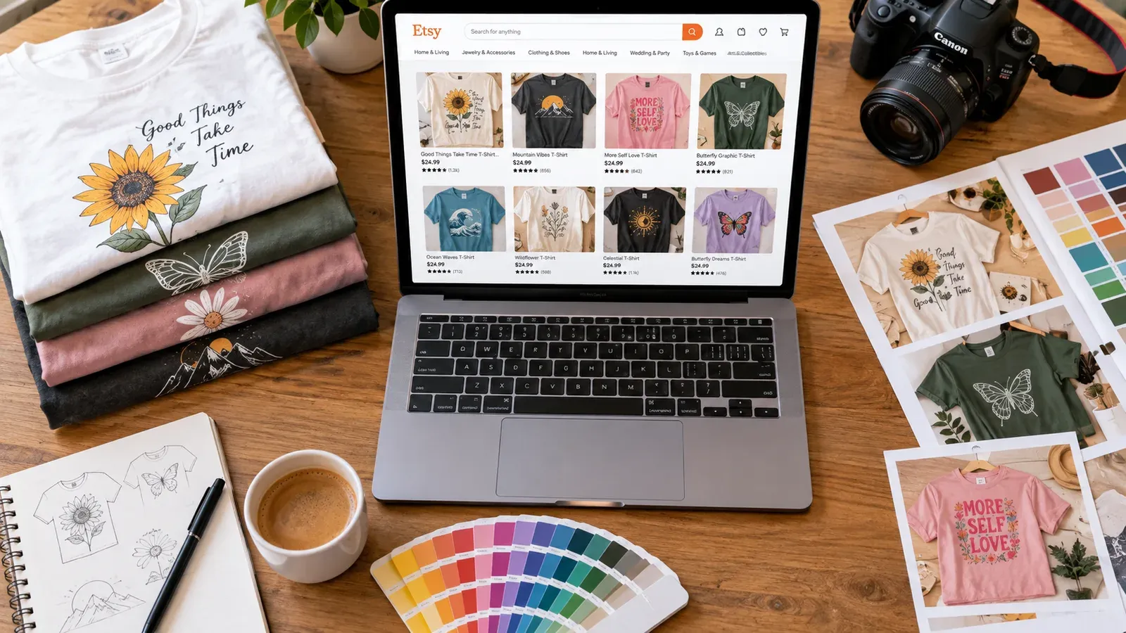 Ürün Görseli Oluşturma: Etsy'de Profesyonel Görsellerle Satışa Dönüşen Listeler - yazı kapağı