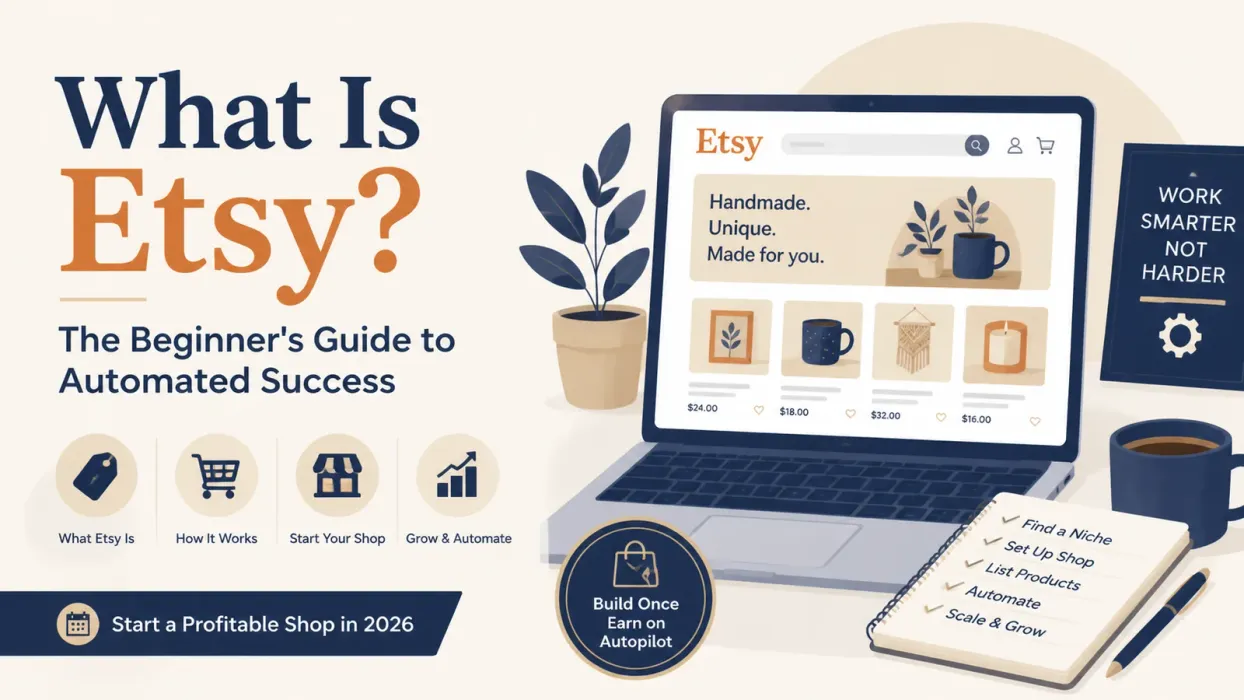 What Is Etsy? The Beginner's Guide to Automated Success - blog post
