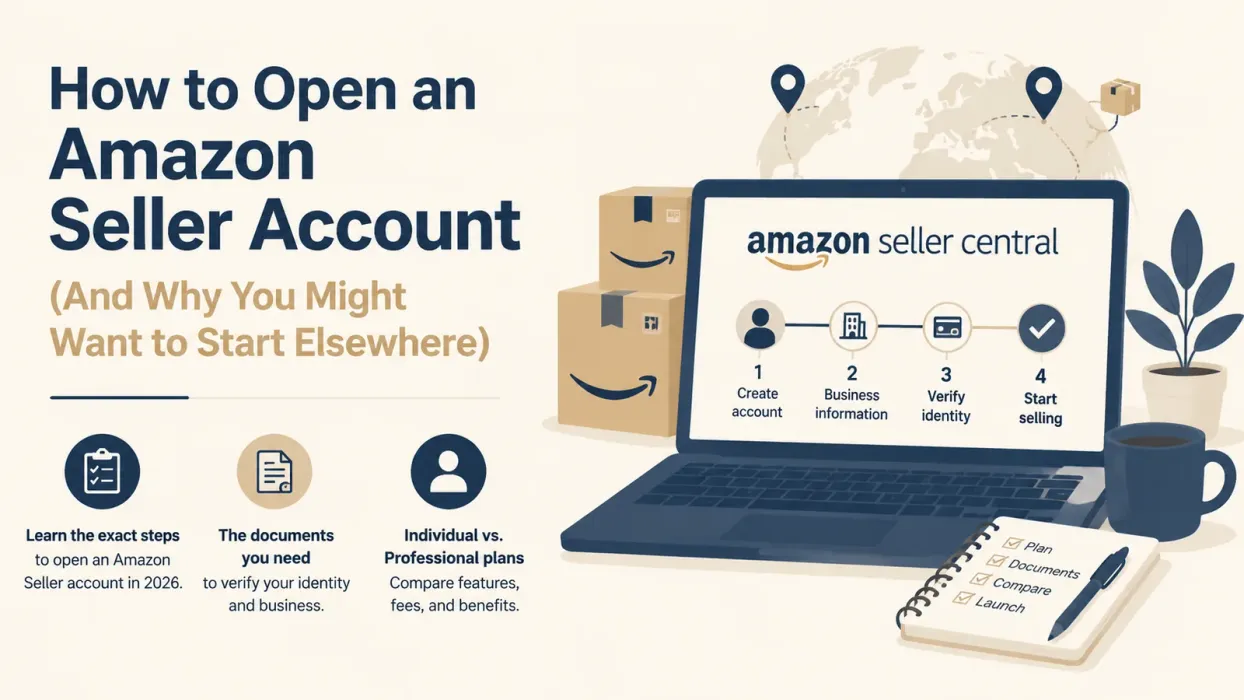 How to Open an Amazon Seller Account (And Why You Might Want to Start Elsewhere) - blog post