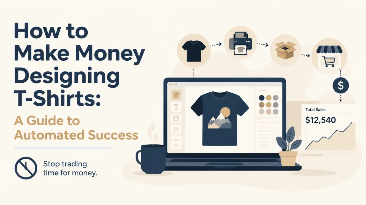 How to Make Money Designing T-Shirts: A Guide to Automated Success - blog post