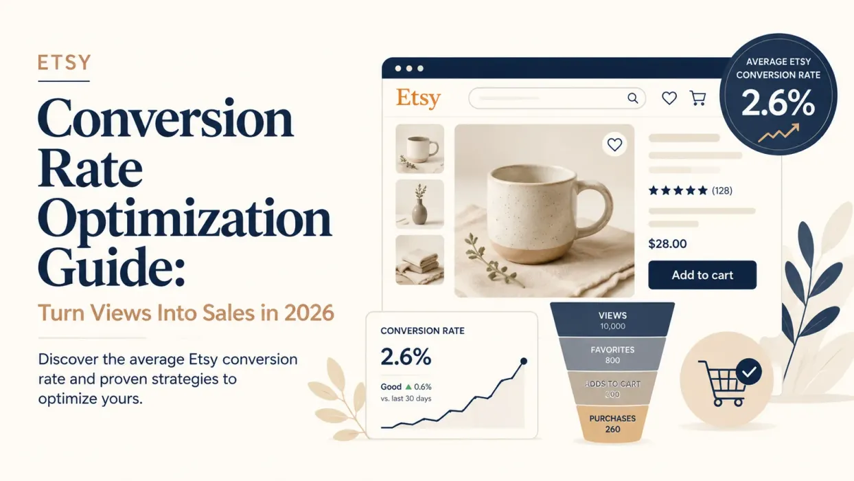 Etsy Conversion Rate Optimization Guide: Turn Views Into Sales in 2026 - blog post