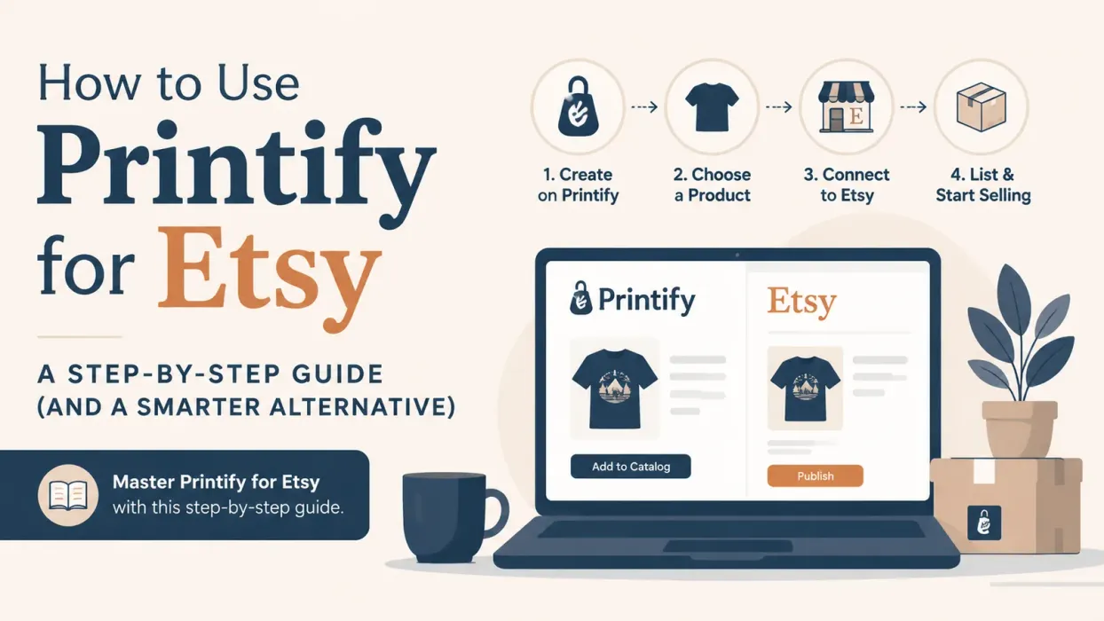How to Use Printify for Etsy: A Step-by-Step Guide (And a Smarter Alternative) - blog post