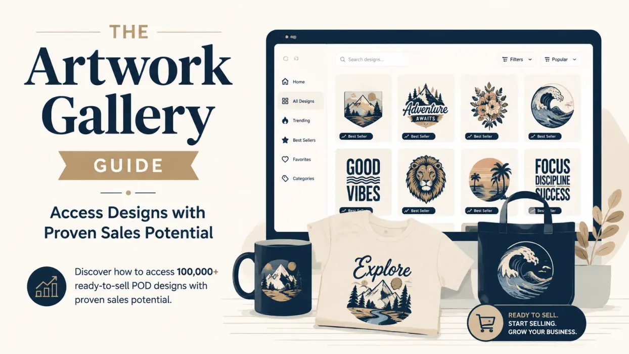 The Artwork Gallery Guide: Access Designs with Proven Sales Potential - blog post