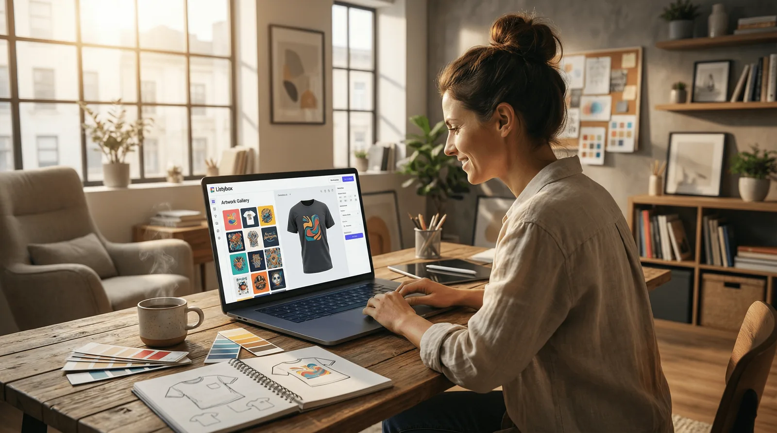 How to Design Clothing and Launch an Empire Without Inventory - blog post