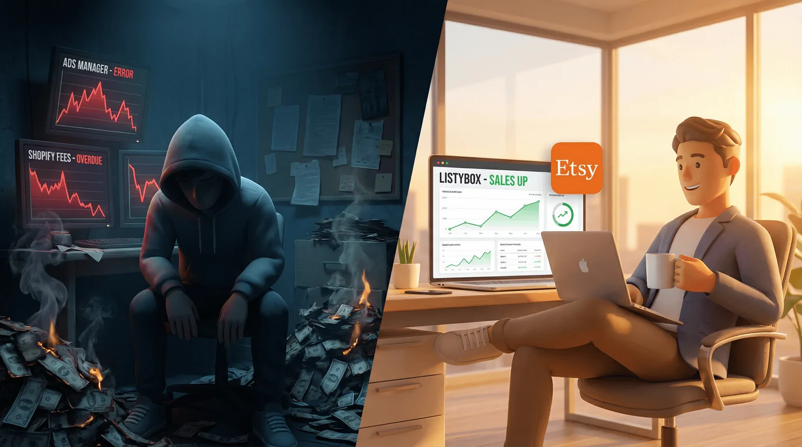 Shopify Dropshipping Guide: The Hidden Costs vs. The Etsy Advantage - blog post
